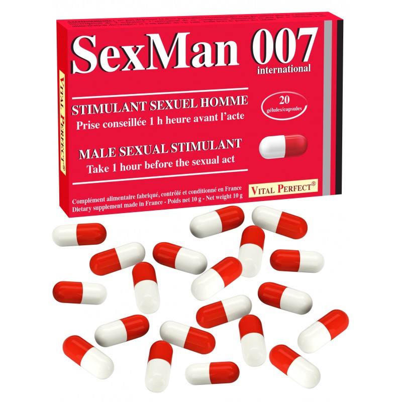 SexMan 007 international Stimulant X 20